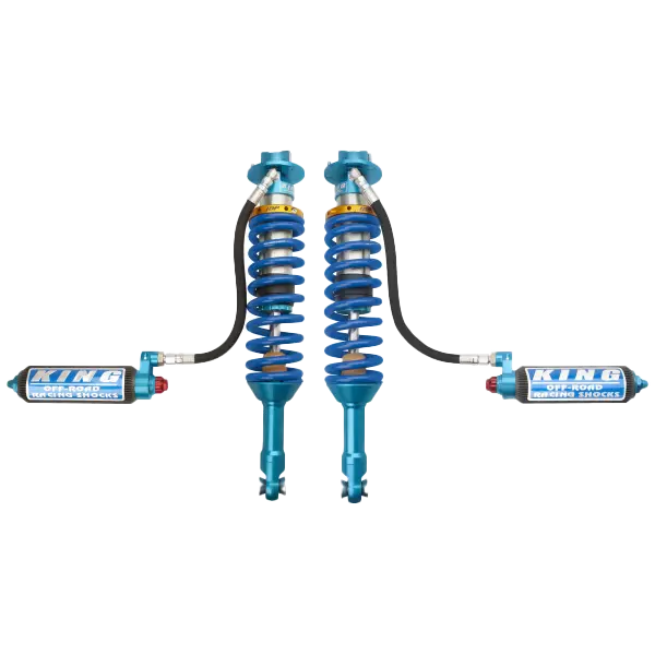 F150 RAPTOR 4WD 2017+ FRONT 3.0 DIA. REMOTE RESERVOIR COIL-OVER W/ADJUSTER W/PERFORMANCE FIN RESERVOIR AND INTERNAL BYPASS (PAIR) — view 1