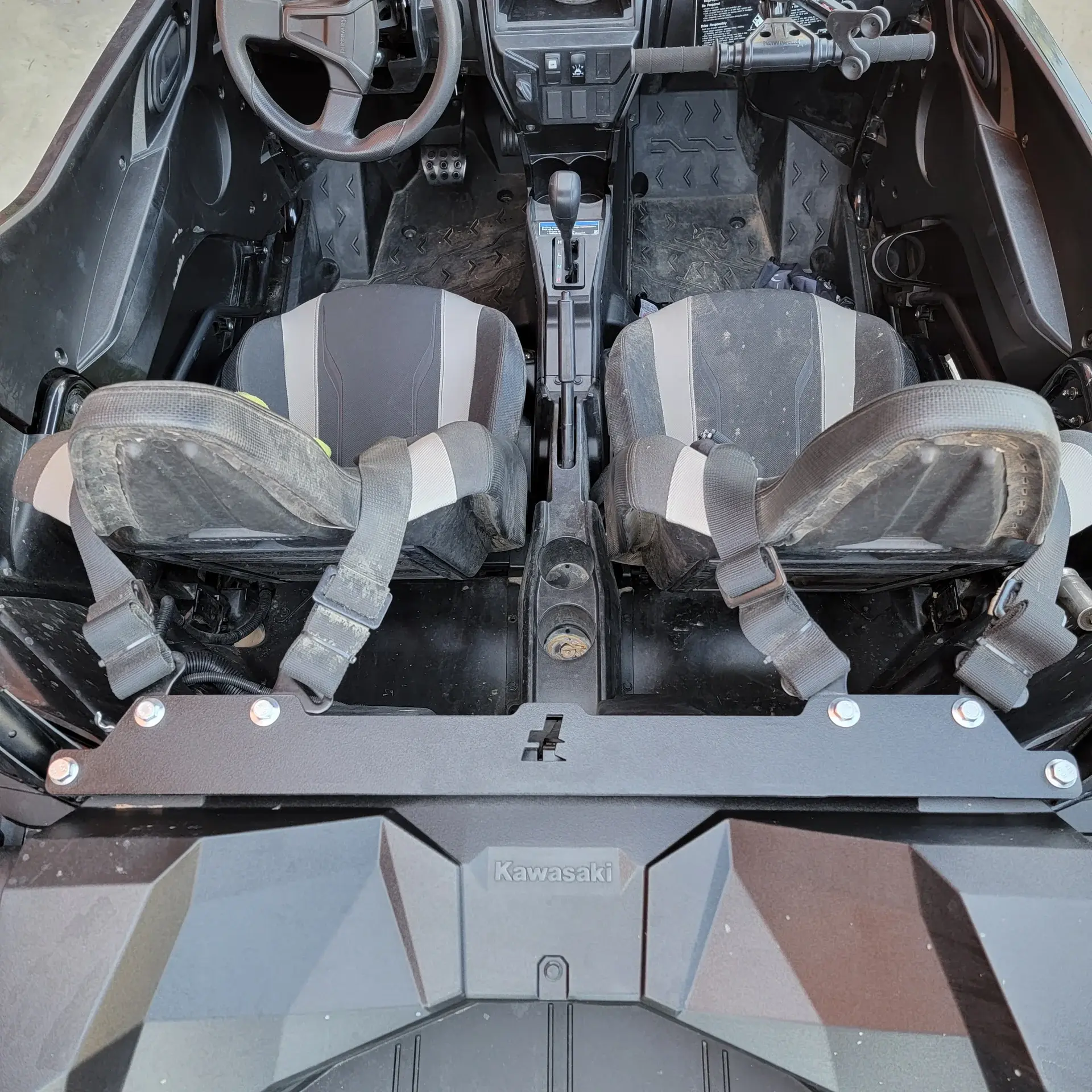 Kawasaki KRX1000 Shoulder Harness Mounting Kit — view 5