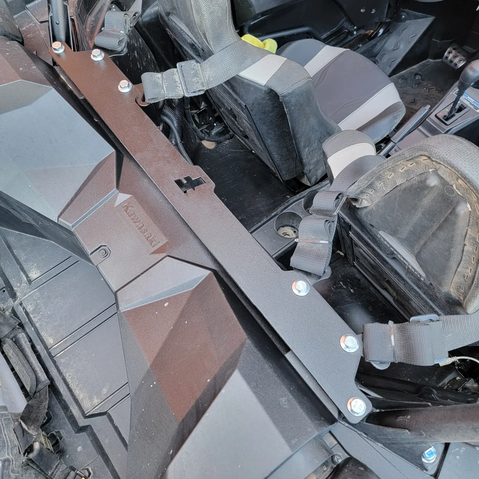 Kawasaki KRX1000 Shoulder Harness Mounting Kit — view 6