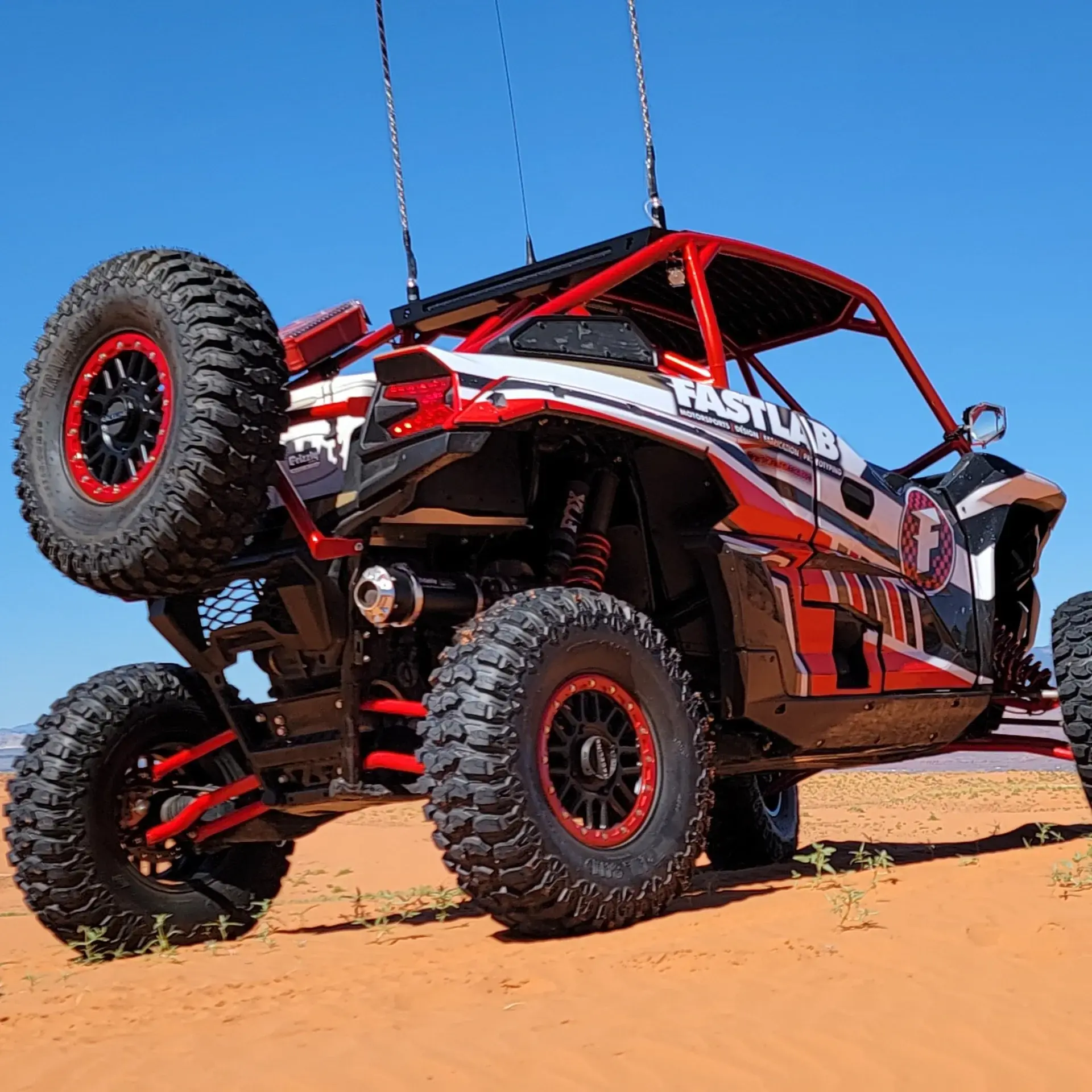 Kawasaki KRX1000 Spare Tire Carrier — view 4