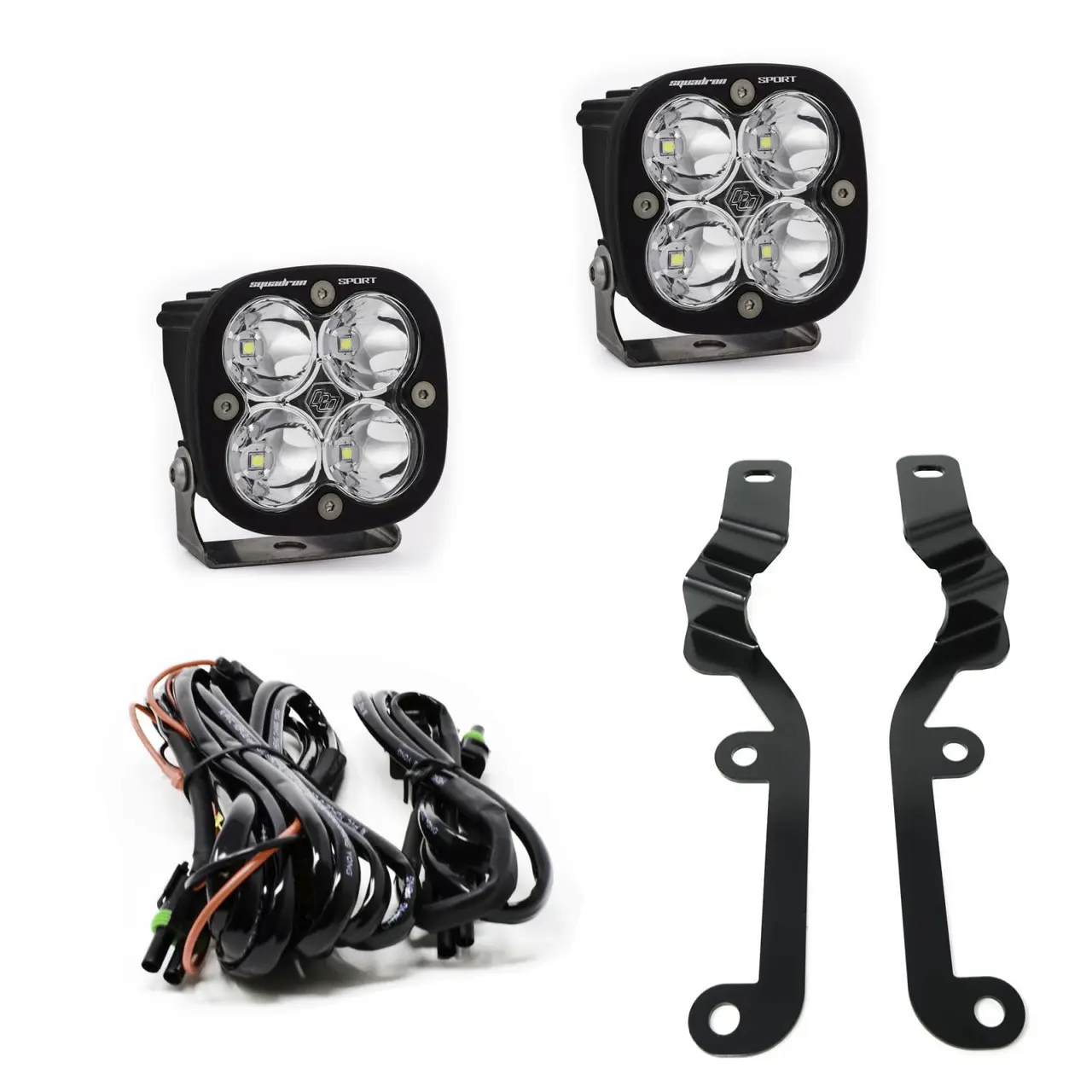 Chevy Squadron Sport A-Pillar Light Kit - Chevrolet 2019-24 Silverado 1500 — view 1