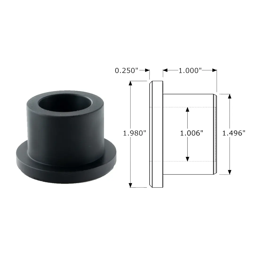 Delrin Bushings — view 2