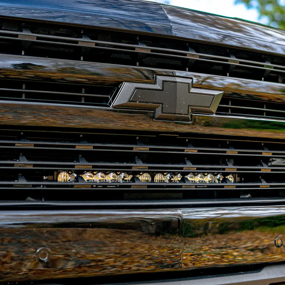 Chevy S8 20 Inch Grille Light Bar Kit - Chevy 2019-21 Silverado 1500; NOTE: Exc. LTZ Models — view 2
