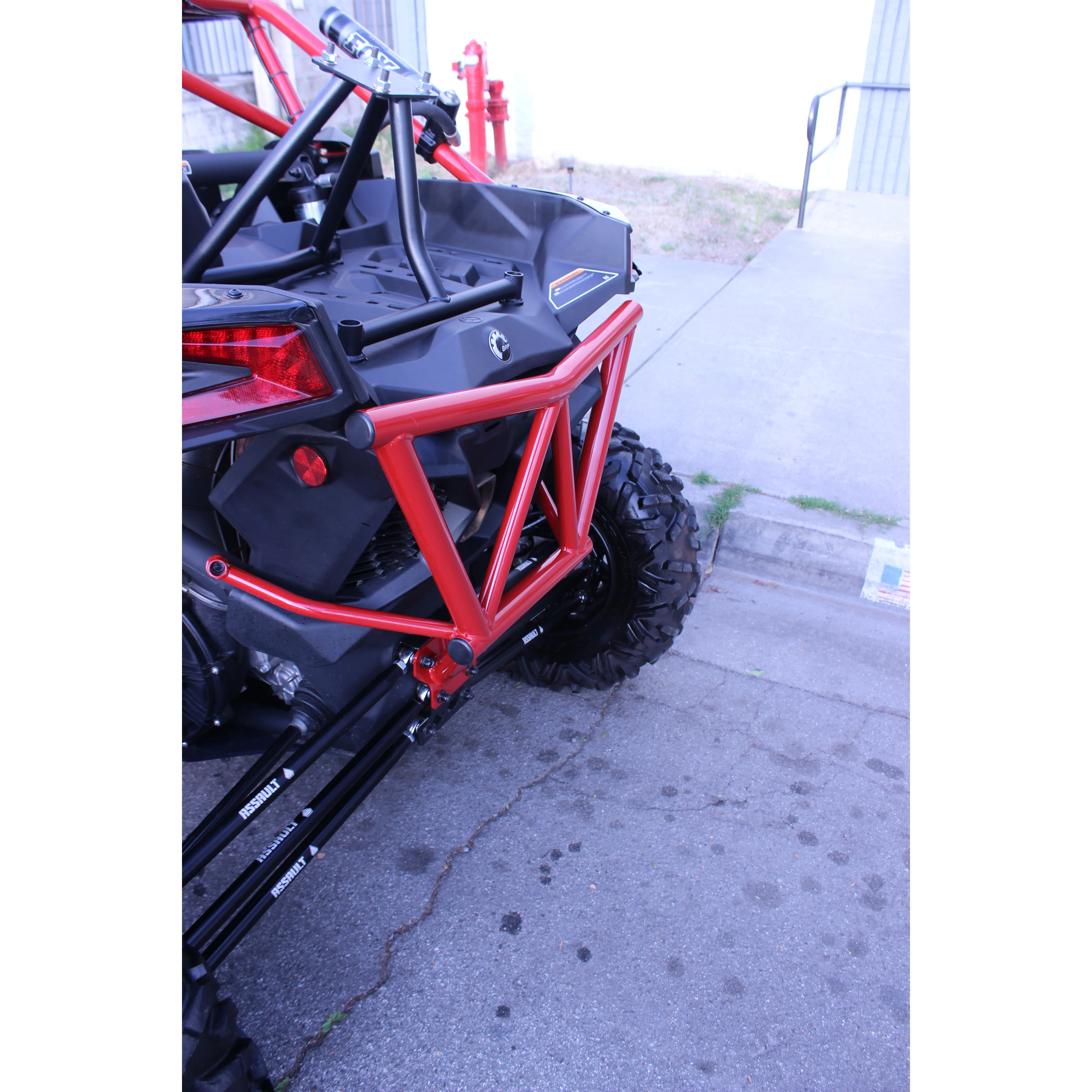 X3 Single Spare Tire Carrier — view 3