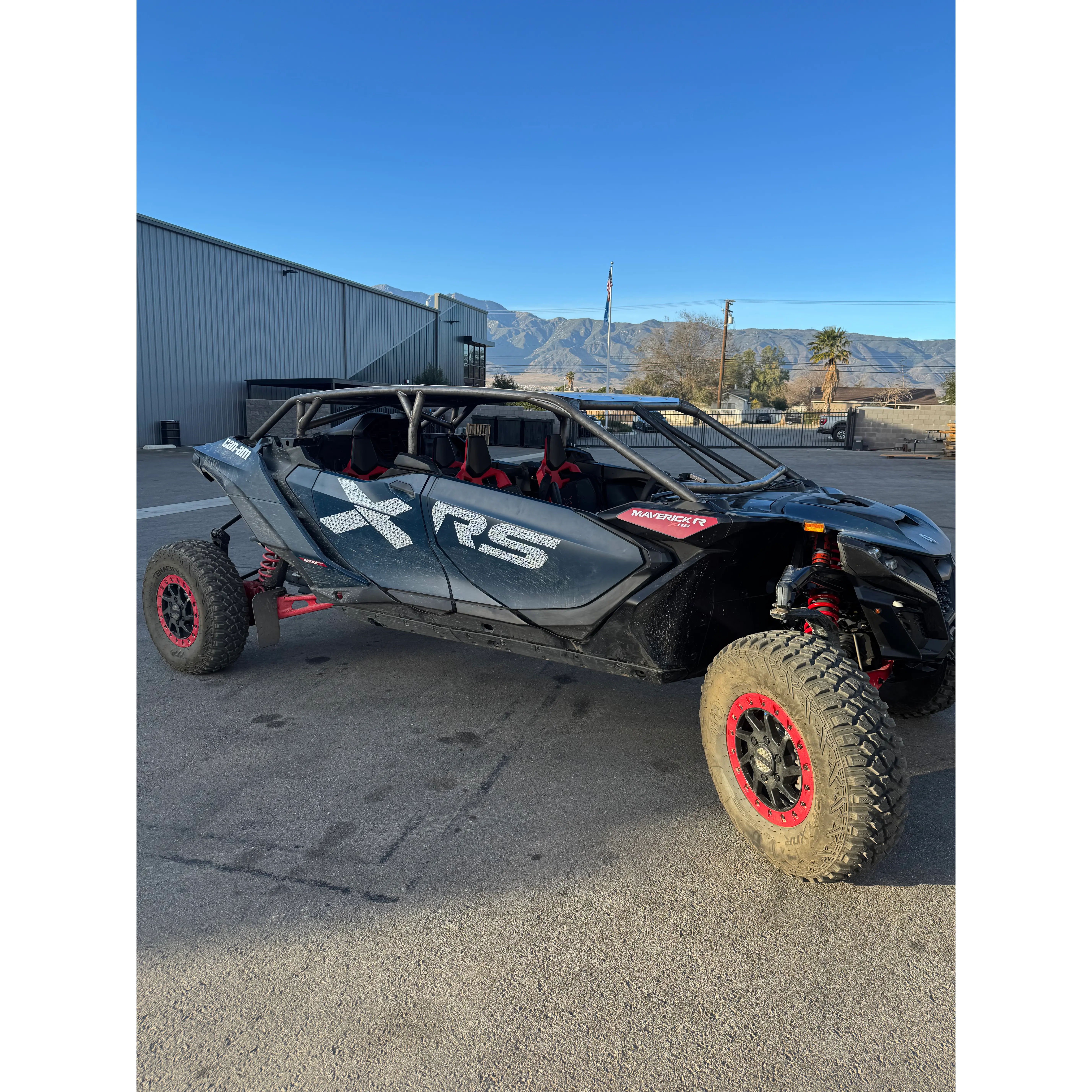 Maverick R Max - 4 Seat Radius Cage — view 2