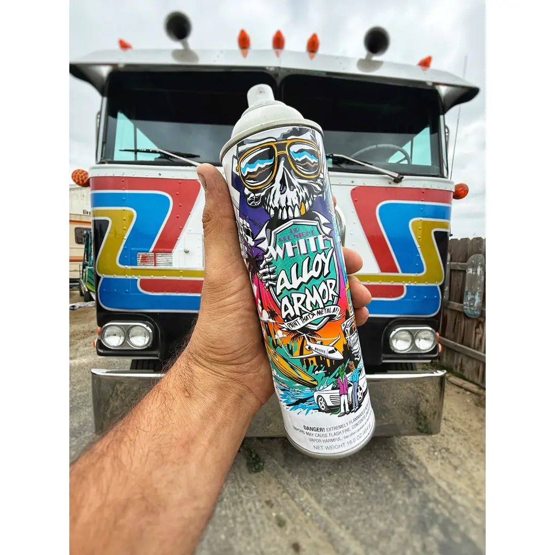 Up All Night White Paint — view 4