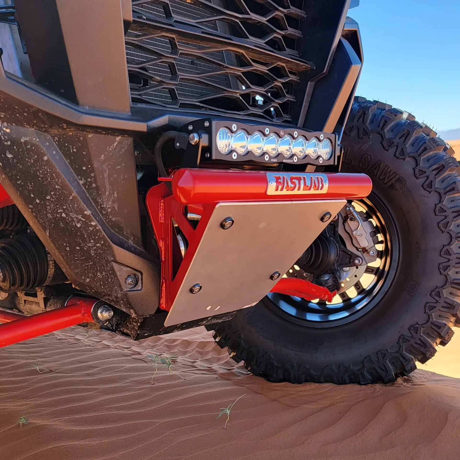 Kawasaki KRX Baja Front Bumper — view 3