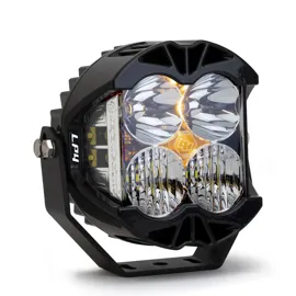 LP4 Pro LED Auxiliary Light Pod - Universal Clear Lens With Amber Backlight