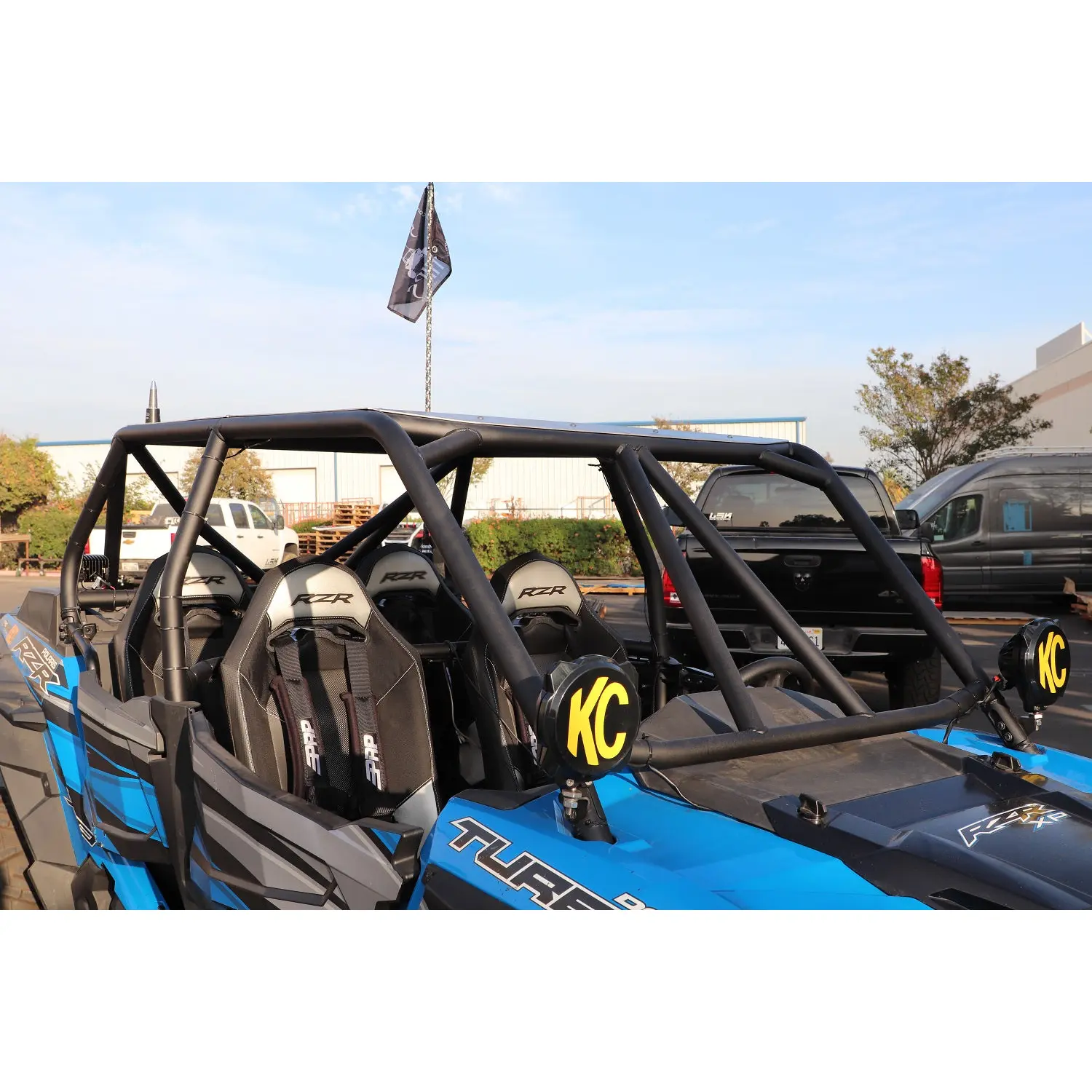 XP1000 / TURBO S - 4 Seat Flat Cage — view 2