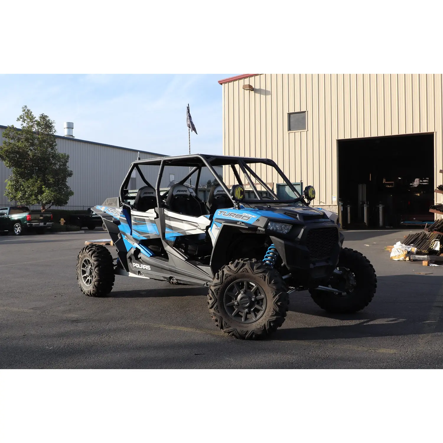 XP1000 / TURBO S - 4 Seat Flat Cage — view 4
