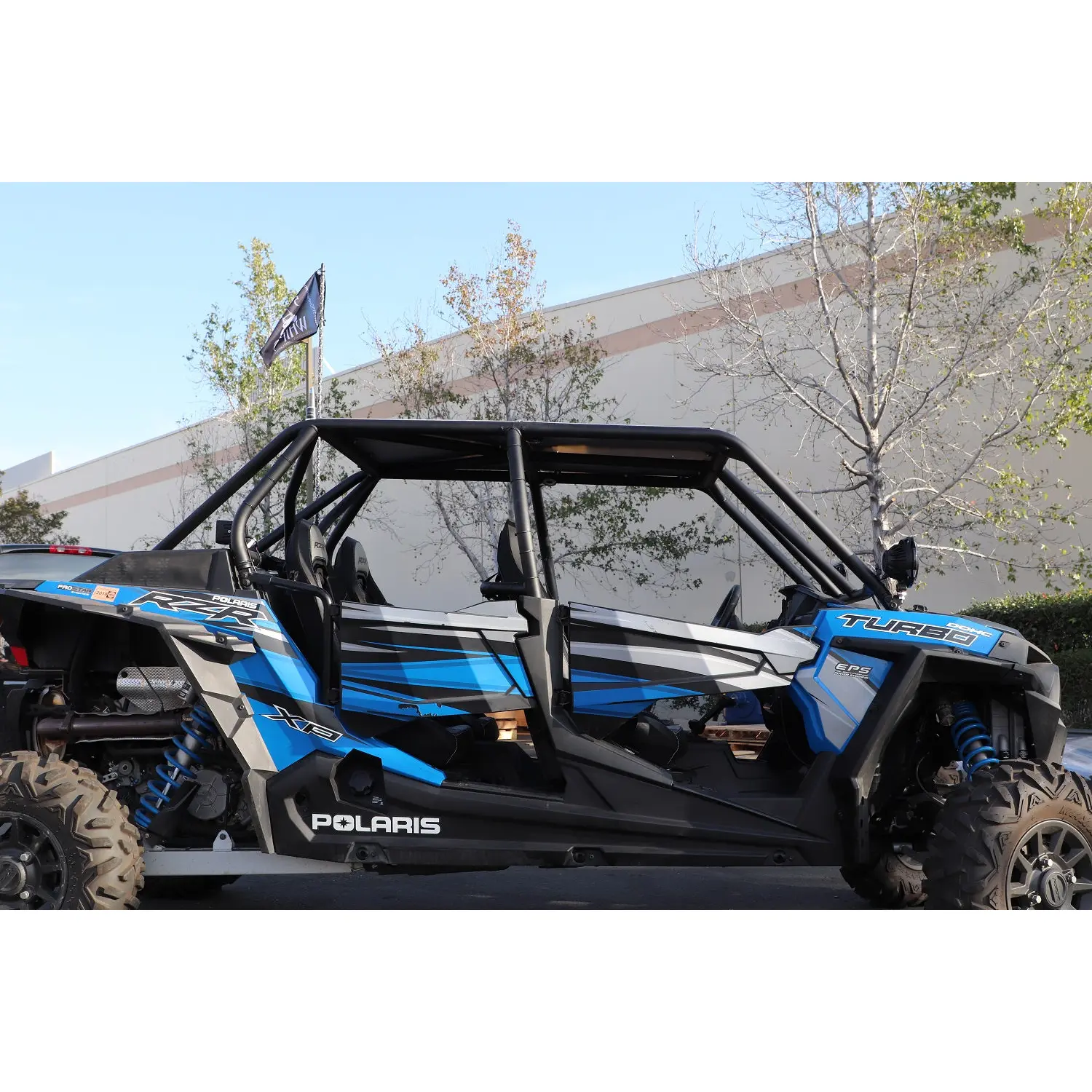 XP1000 / TURBO S - 4 Seat Flat Cage — view 8