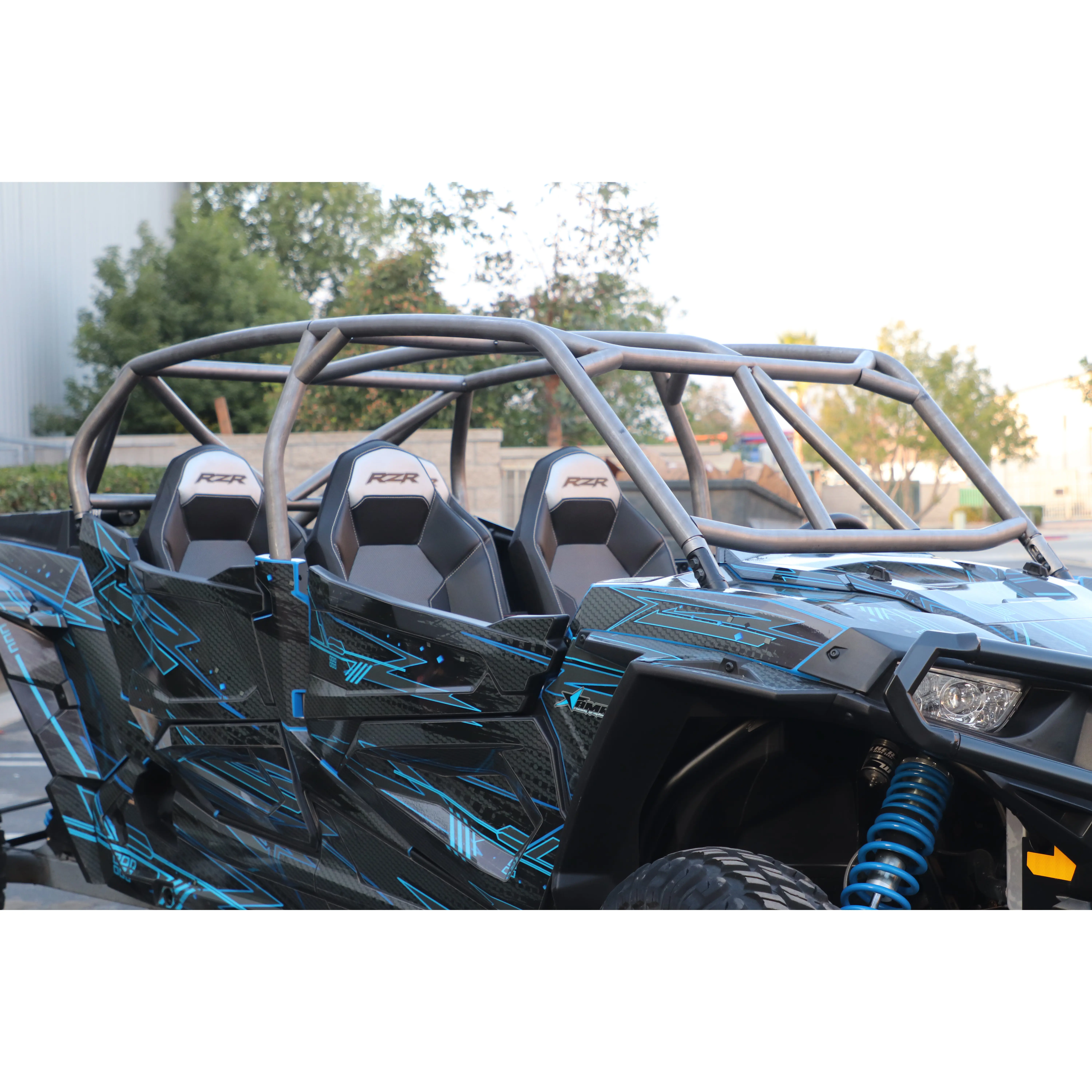 XP1000 / TURBO S - 4 Seat Radius Cage — view 6