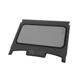 Polaris RZR XP1000 Windshield Frame — TURBO S 2 Seat Flat