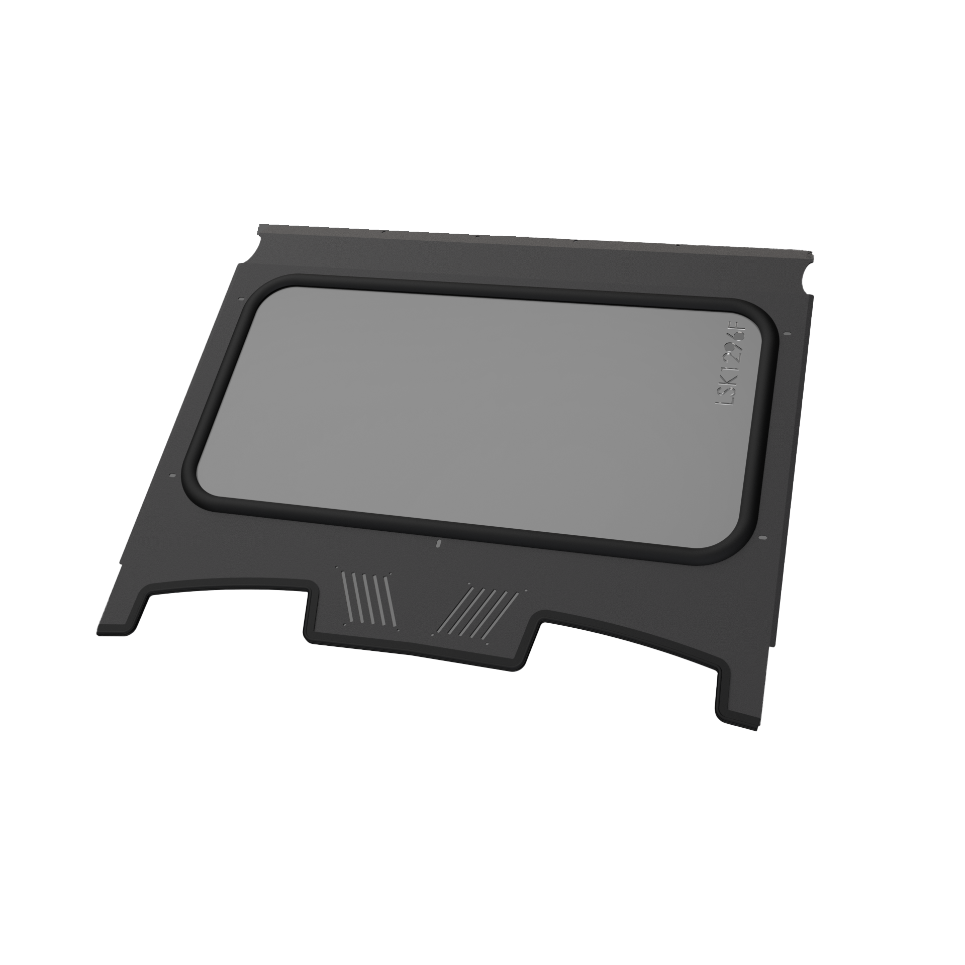XP1000 / TURBO S - 2 Seat Flat Windshield Frame — view 1