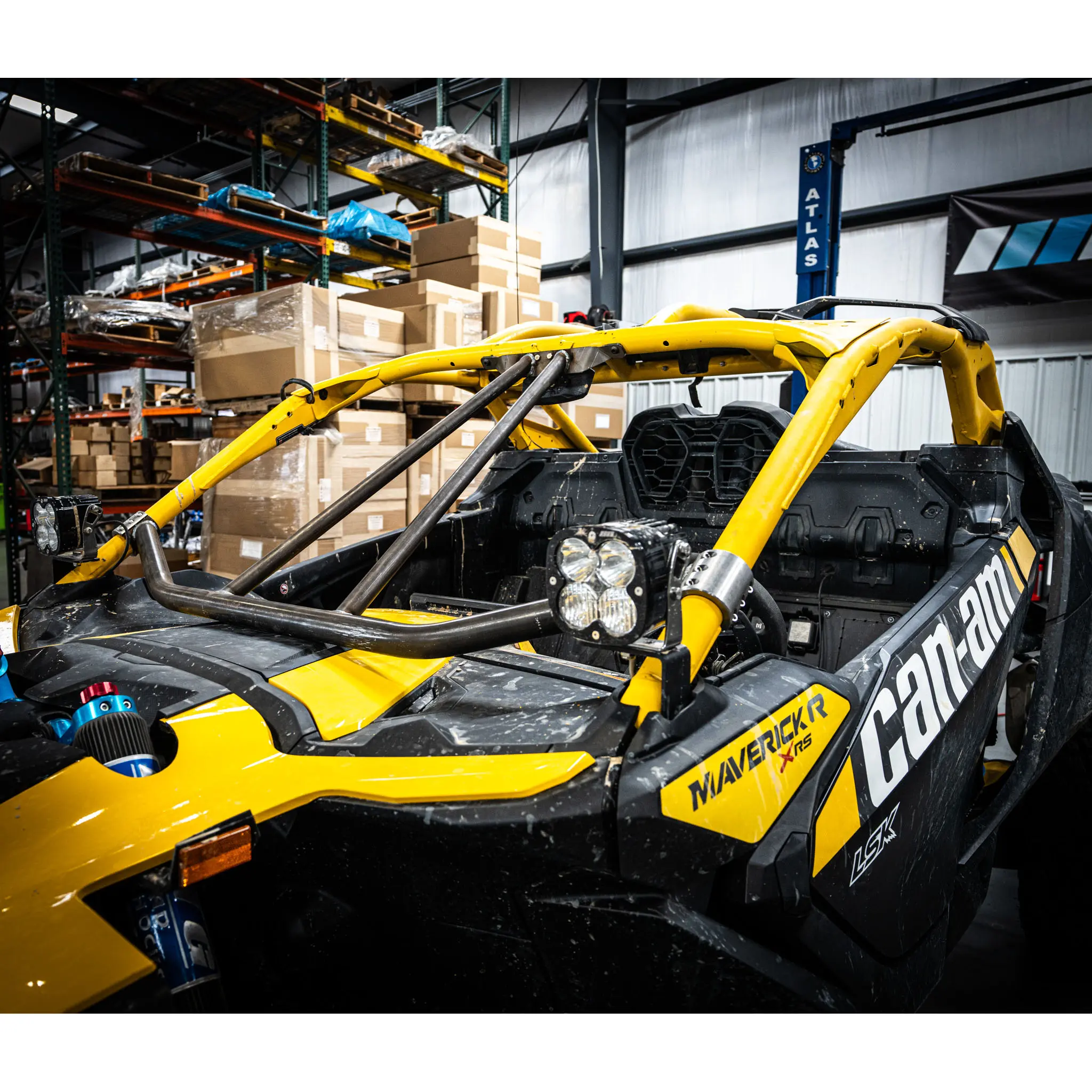 Maverick R Intrusion Bars For Factory Cage — view 2