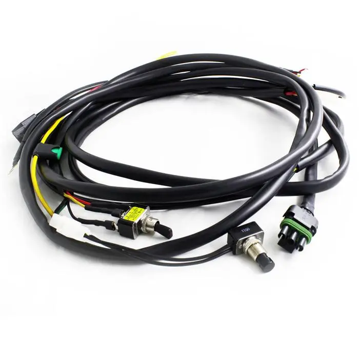 OnX6/XL Hi-Power w/Mode Switch 2-Light Max (355 Watts) Wiring Harness - Universal — view 1