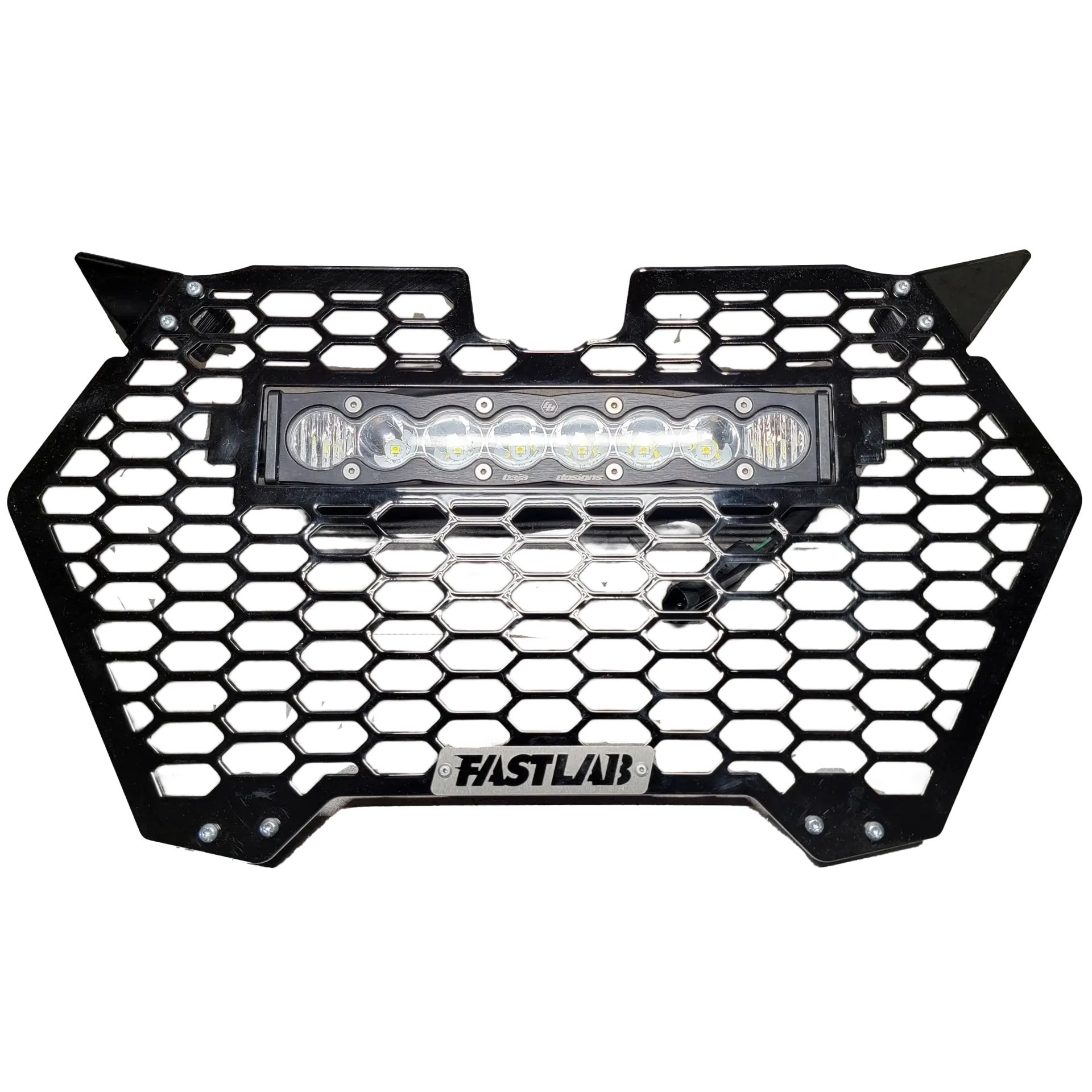 Maverick R Grill With S8 Light Bar — view 1