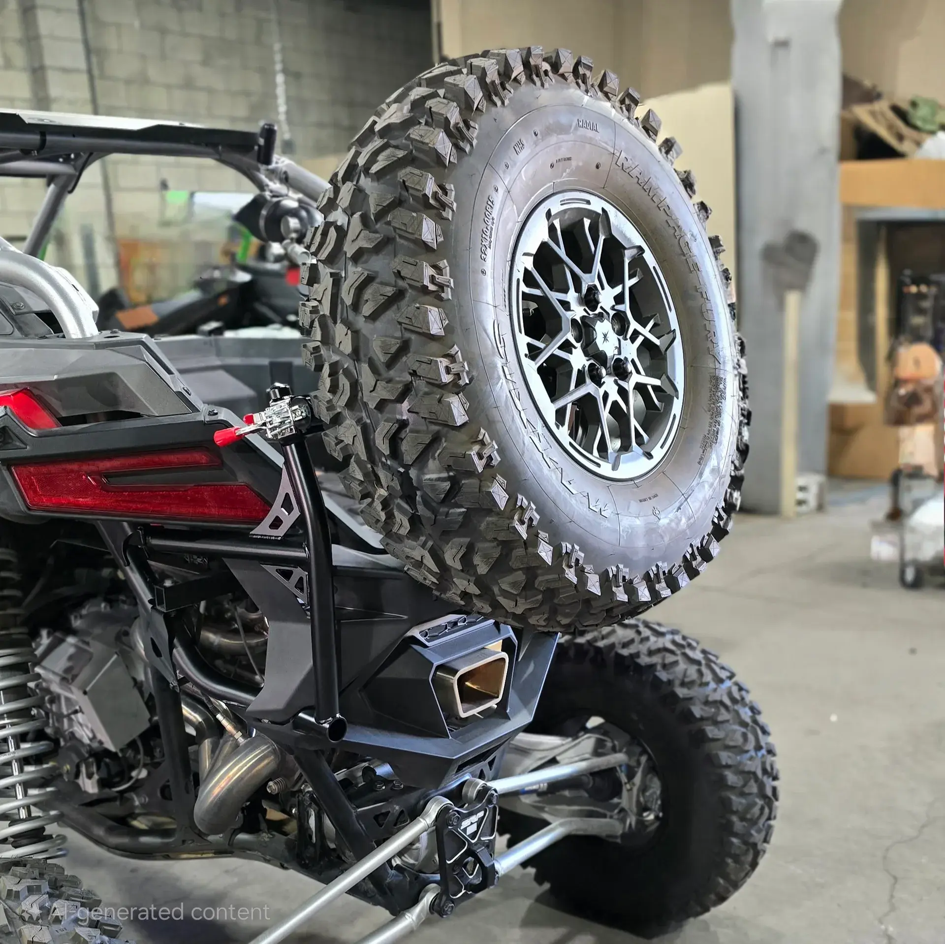 PRO R Swing Out Spare Tire Carrier — view 2