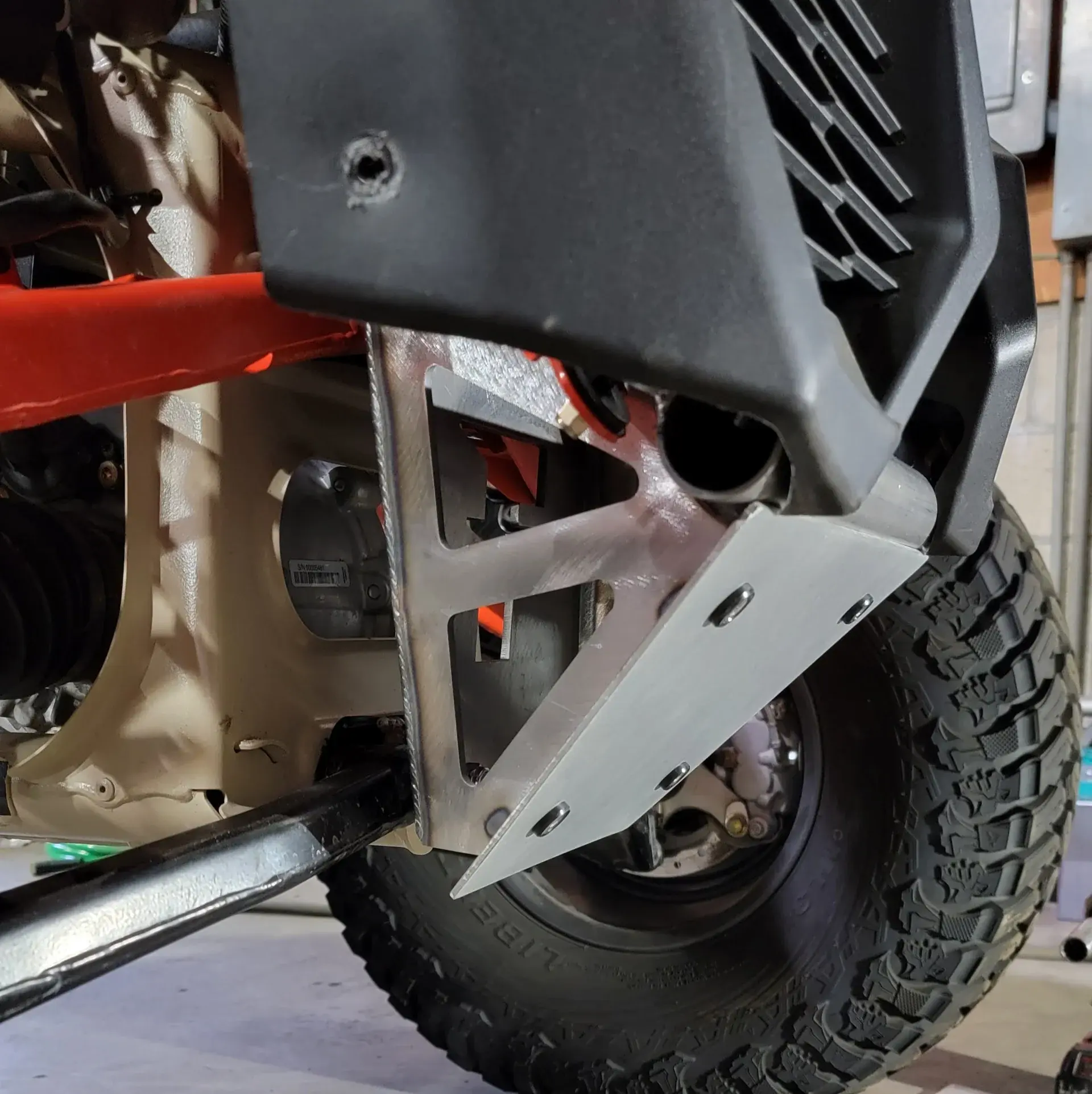 X3 Baja Bulkhead Bumper — view 4